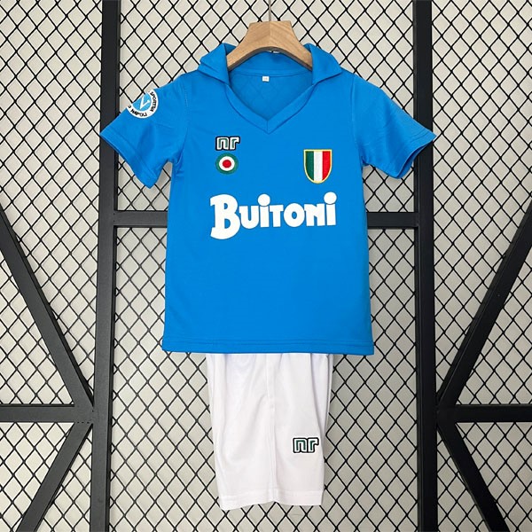 Camiseta Napoli Primera equipo Retro Niño 1987 1988